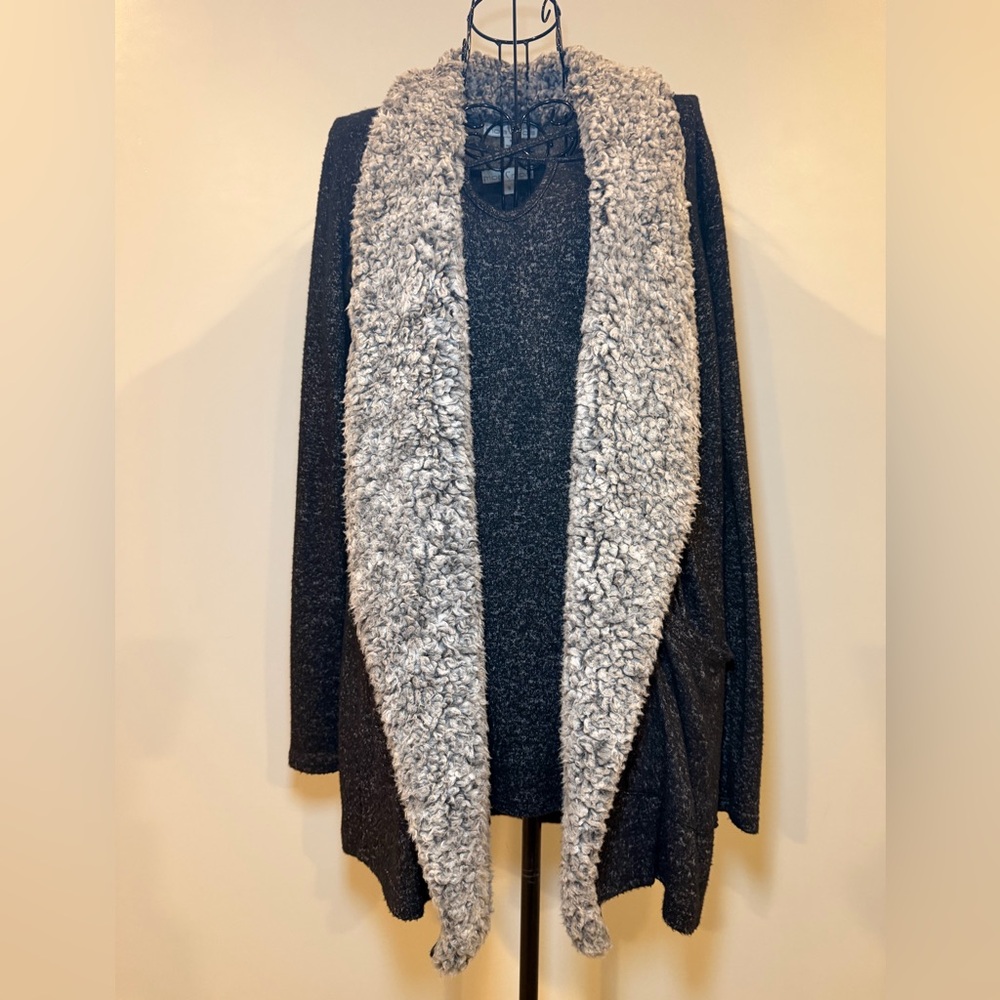 Moa Moa Charcoal Long Sleeve 2 piece‎ Tunic set